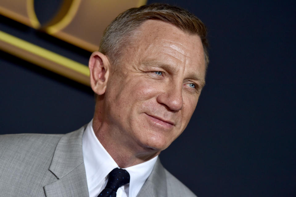 WESTWOOD, CALIFORNIA - NOVEMBER 14: Daniel Craig attends the Premiere of Lionsgate's "Knives Out" at Regency Village Theatre on November 14, 2019 in Westwood, California. (Photo by Axelle/Bauer-Griffin/FilmMagic)