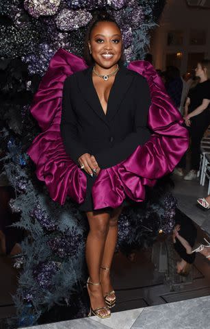 <p>Gilbert Flores/WWD via Getty</p> Quinta Brunson