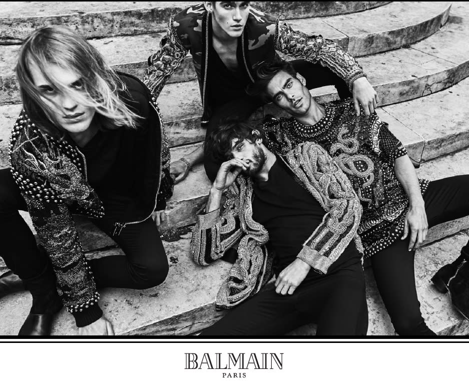 Photo credit: Olivier Rousteing/Balmain