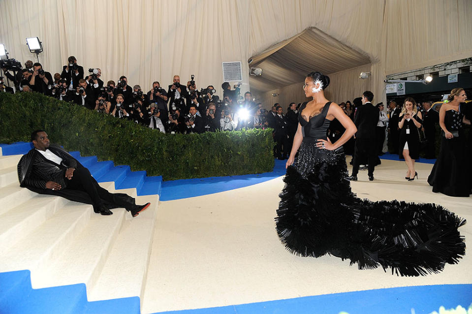 Sean Combs and Cassie attends 