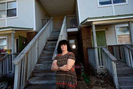 Cathy Sellars at her home in Fort Walton Beach, Florida, U.S. December 21, 2017. Picture taken December 21, 2017. REUTERS/Michael Spooneybarger