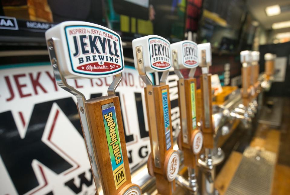 Jekyll Brewing and Currahee Brewing both call the area home.