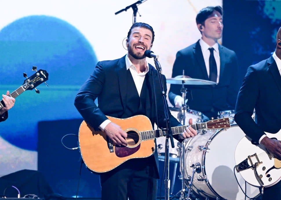 Sam Hunt performs onstage at the 2024 CMT Music Awards held at the Moody Center on April 7, 2024 in Austin, Texas. 