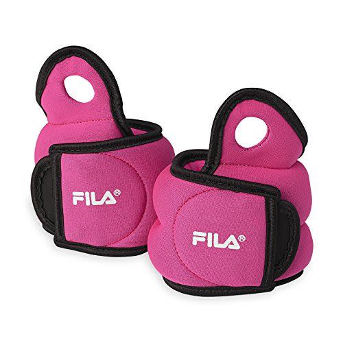 9) FILA Accessories Wrist Weights