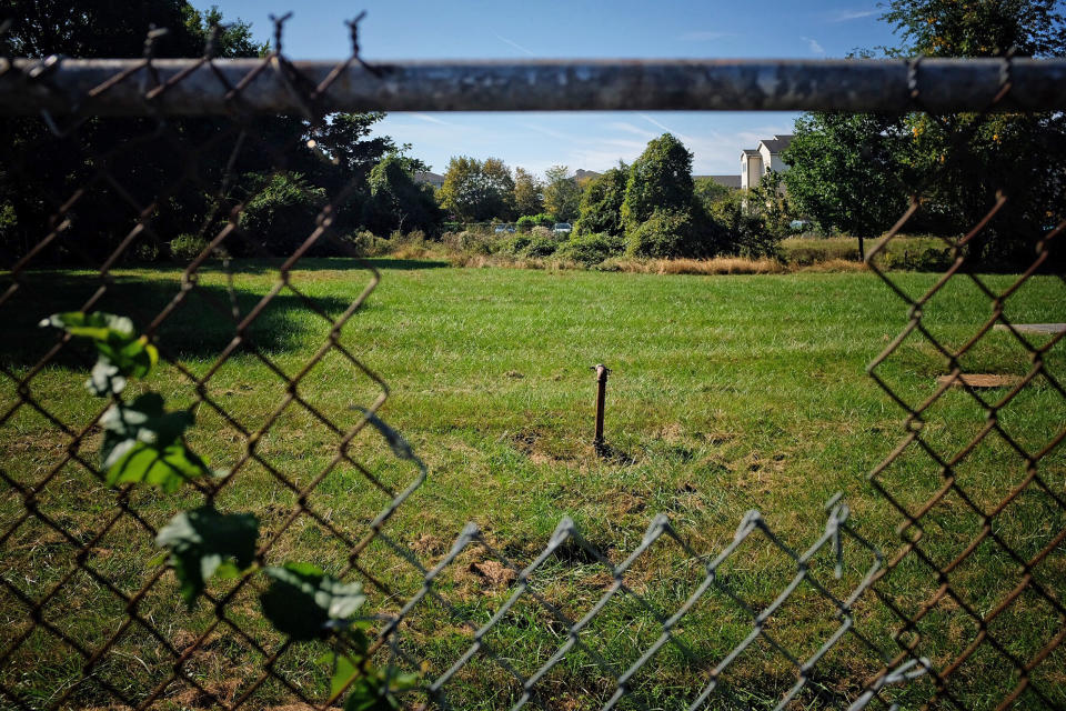 The Naval Air Development Center in Warminster, Pa. (Frank Thorp / NBC News)