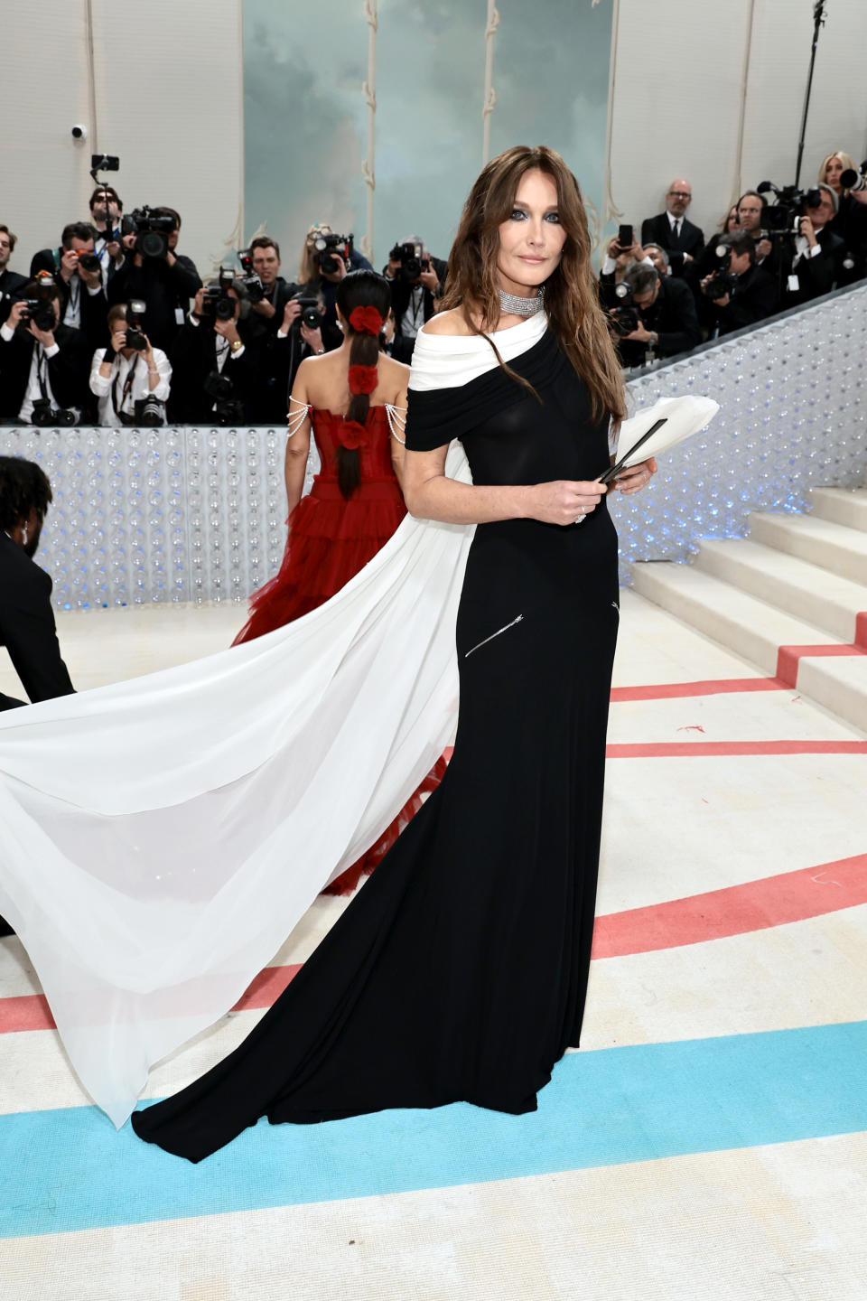 NEW YORK, NEW YORK - MAY 01: Carla Bruni attends The 2023 Met Gala Celebrating 