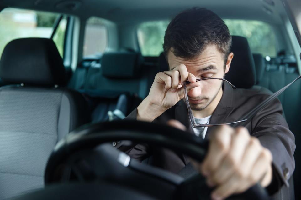 Multi-job professional drivers are at greater risk of drowsy driving accidents because they often end up driving at night or after working long hours at another job. (Shutterstock)