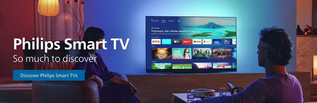  Philips smart TVs. 