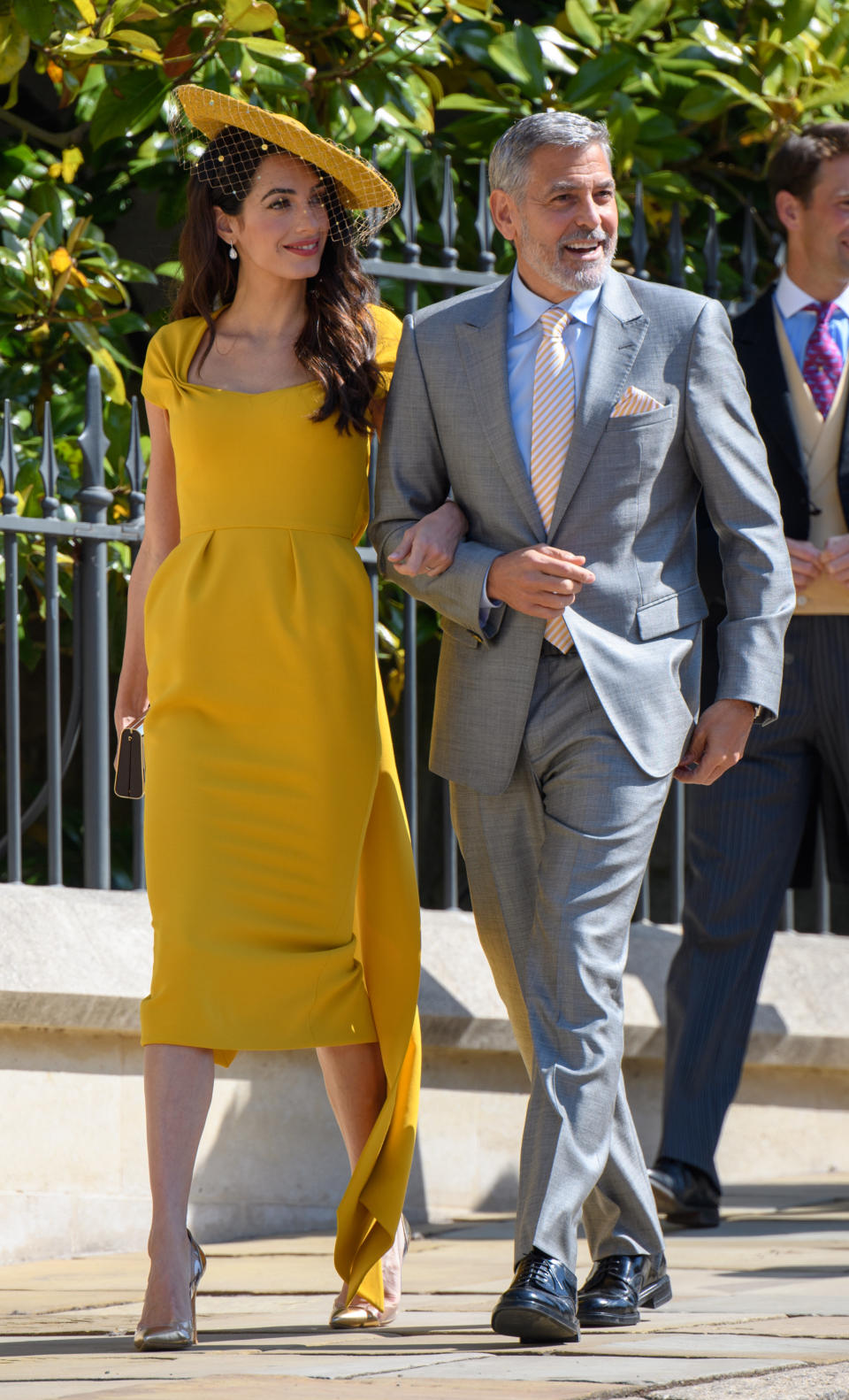 George and Amal attended the royal wedding of Prince Harry and Meghan Markle last week. Source: Getty