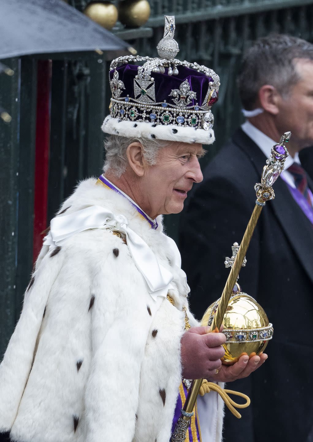 their majesties king charles iii and queen camilla coronation day