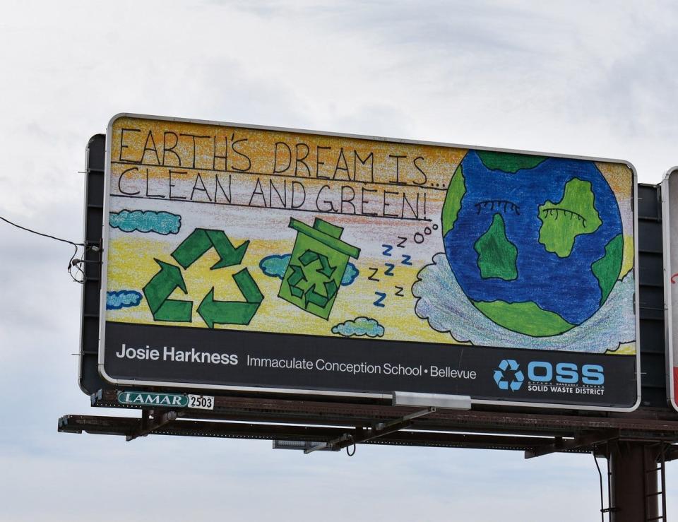 Josie Harkness didn’t expect to be a winner in the 2023 OSS Billboard Contest. “I just thought it would be fun, so I tried my best,” she said.