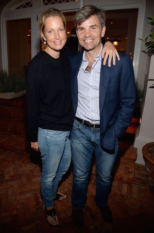 Kevin Mazur/Getty Ali Wentworth and George Stephanopoulos at Apollo in the Hamptons on August 15, 2015 in East Hampton, New York