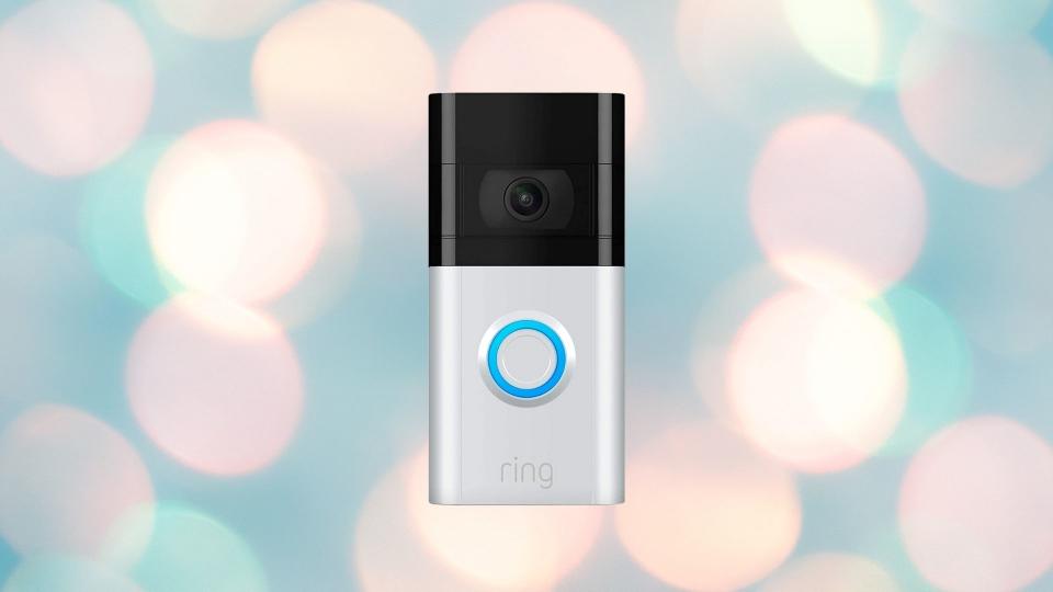 Save 30 percent on this Ring Video Doorbell 3. (Photo: Amazon)