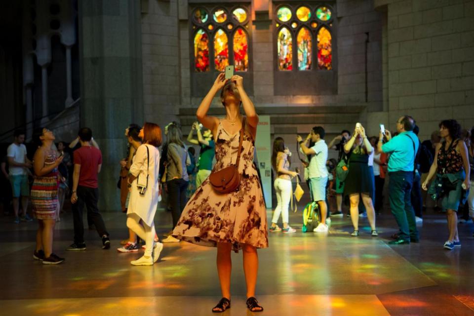 The Sagrada Familia is one of Barcelona's best known landmarks (Getty)