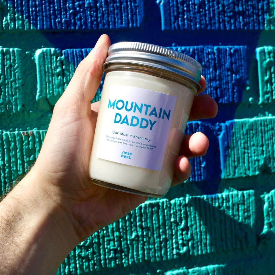 Nose Best Mountain Daddy Candle