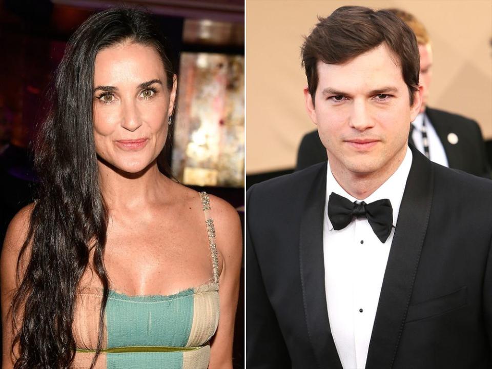 Demi Moore and Ashton Kutcher | Dimitrios Kambouris/Getty; David Livingston/Getty