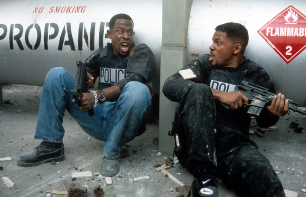 <p>Getty Images</p><p>When a $100 million bust of heroin is stolen from a secure police vault, Miami PD detectives Mike Lowrey (Will Smith) and Marcus Burnett (Martin Lawrence) are put on the case to recover it. This action comedy sparked multiple sequels, but it all started here with director Michael Bay behind the camera. The cops discover that there is corruption in their department and go to whatever lengths they can to stop it and recover the stolen goods, using car chases, gunfights, and a few jokes at their disposal.</p>