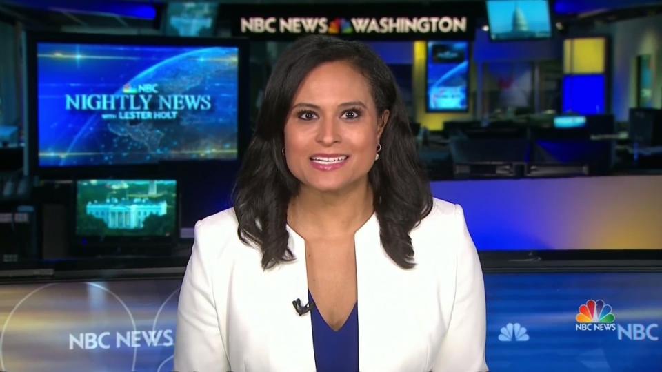 Moderator Kristen Welker of NBC mostly kept the debate on track.