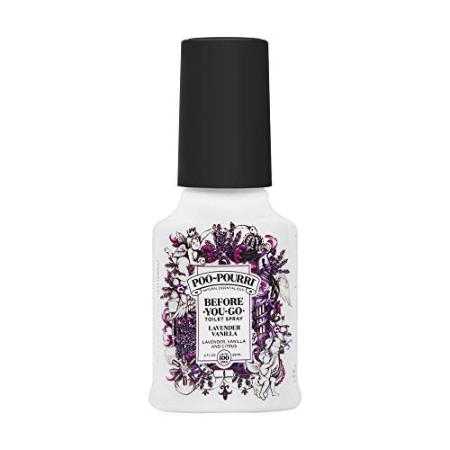 4) Before-You-Go Lavender Vanilla Toilet Spray