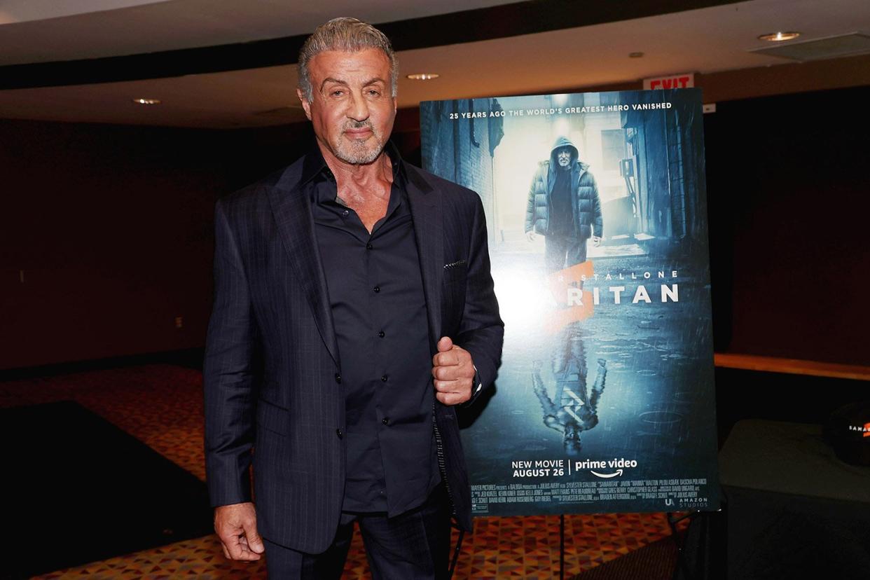 Sylvester Stallone surprises fans at a special screening of MGM and Prime Video's SAMARITAN