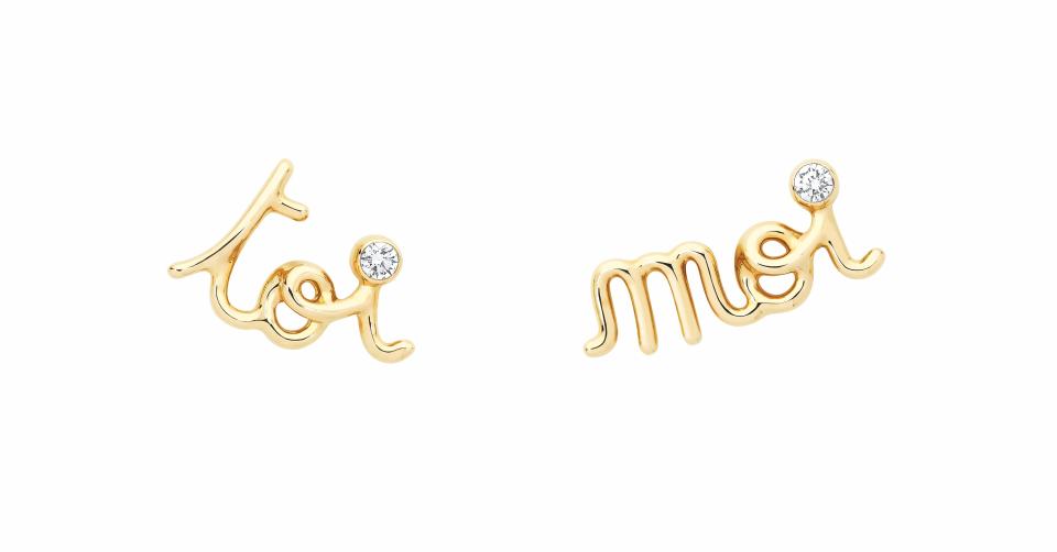 Earrings, £1,400. Dior Joaillerie