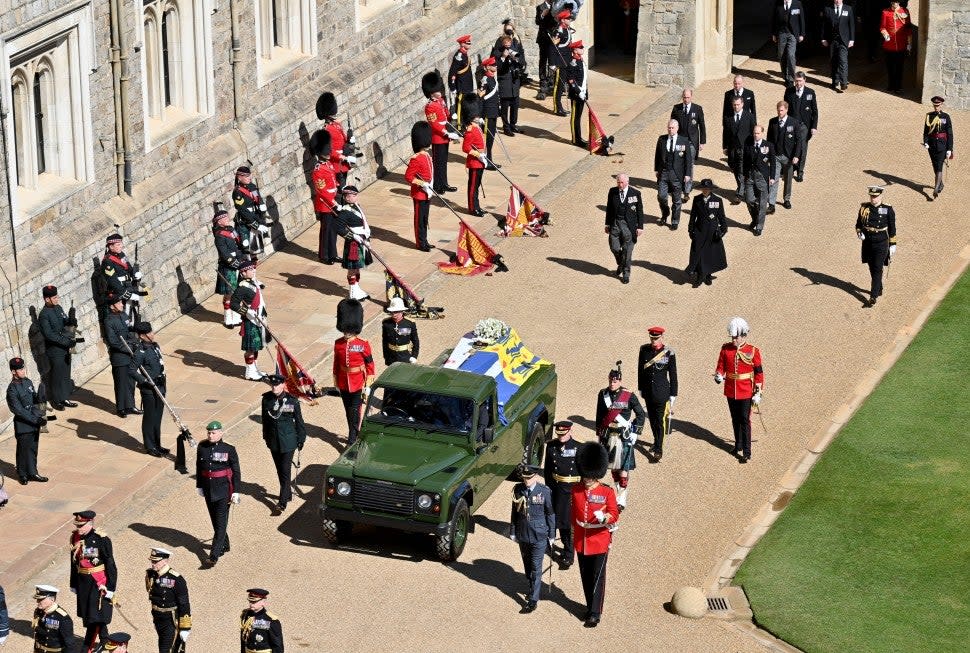 Royal procession