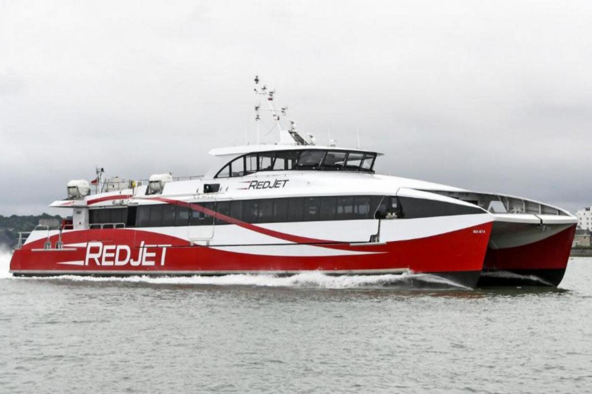 Red Jet services have been hit by disruption of late. <i>(Image: Red Funnel)</i>