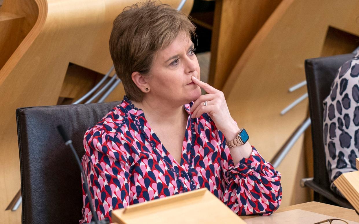 Former first minister Nicola Sturgeon