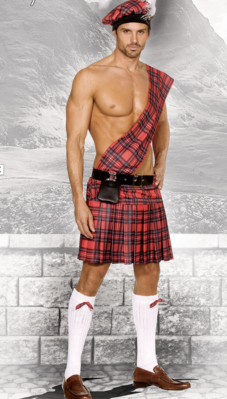 SCOTTISH KILT MENS COSTUME