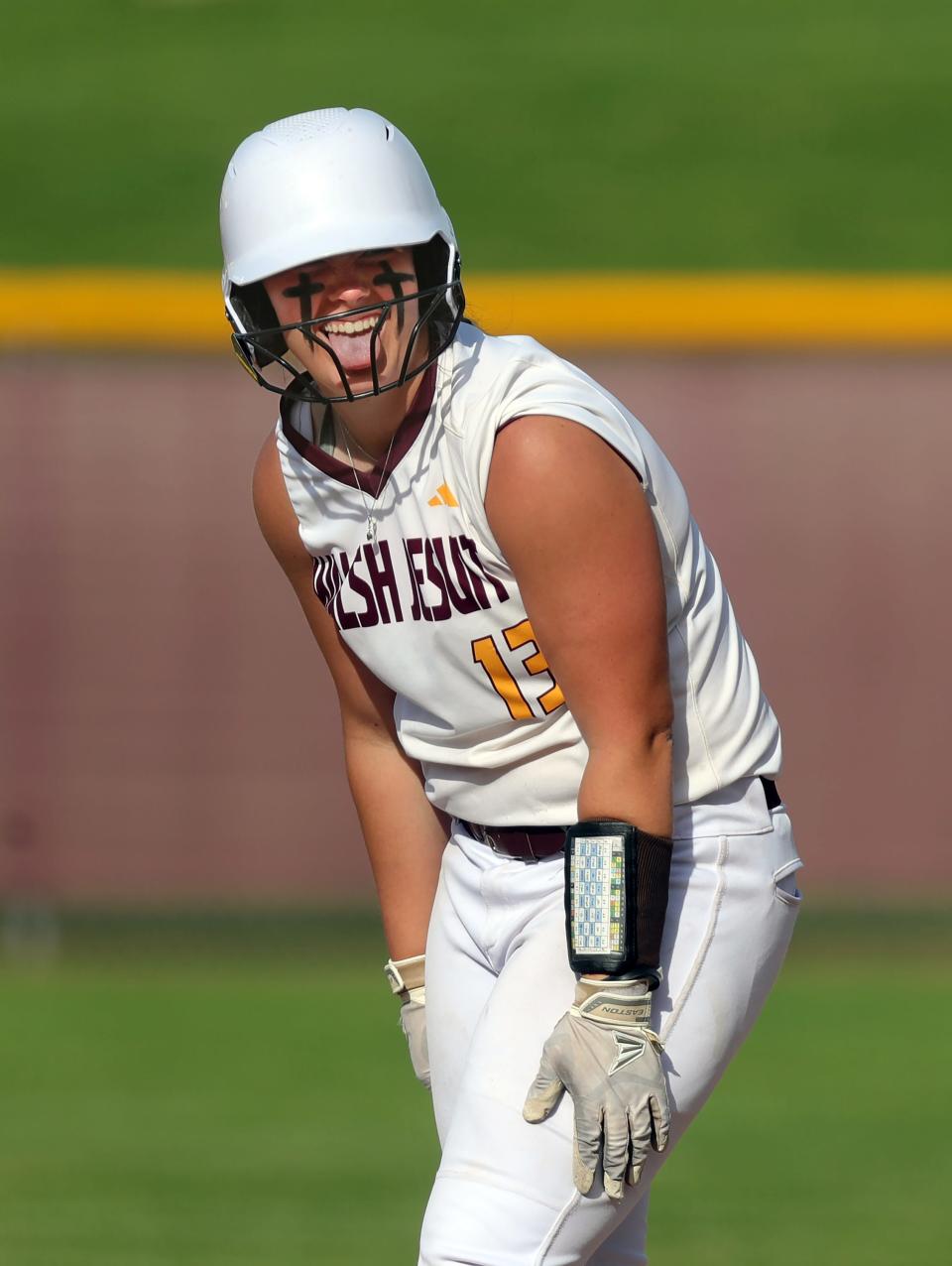 McKayla McGee leads Walsh Jesuit in home runs (6) and RBIs (33) this season.