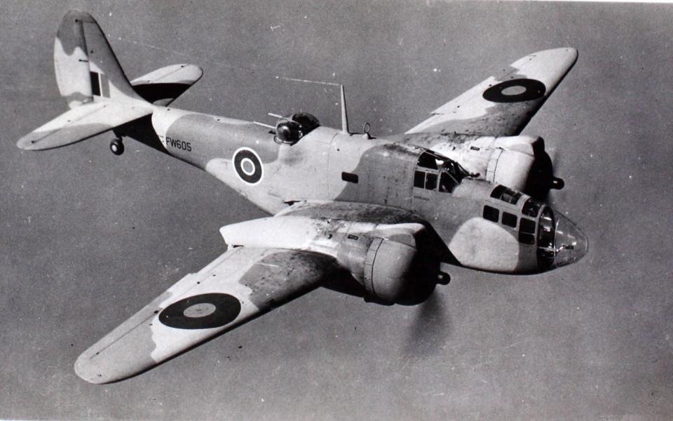 The plane is a Martin Baltimore light attack bomber - San Diego Air Space Museum