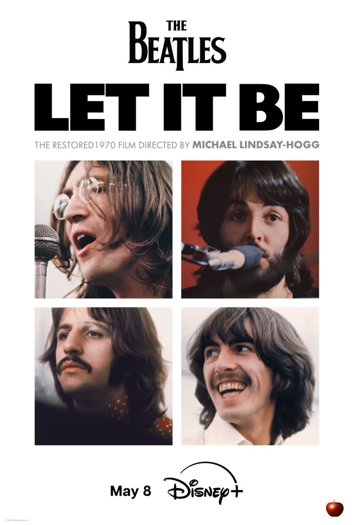 The Beatles’ “Let It Be” documentary has hit streaming, 54 years later, on Disney+. Apple Films Ltd.