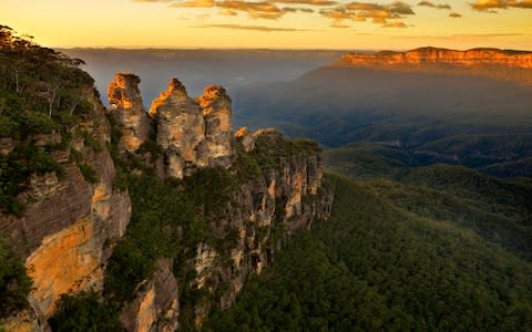 "The Blue Mountains were satisfactorily blue, or rather a dusty green" - Credit: iStock