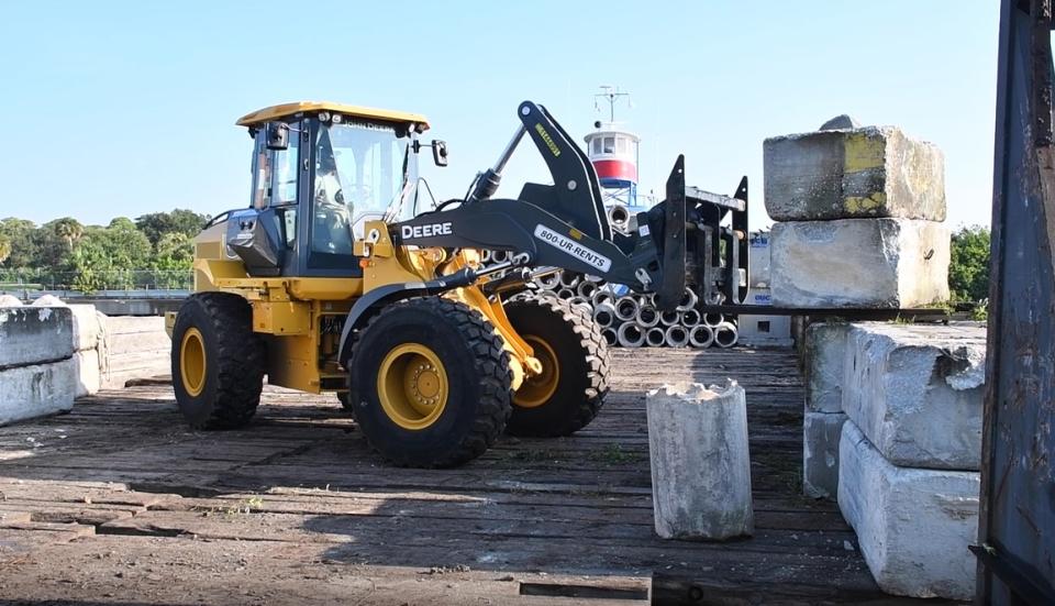 This transport will help marine life in habitats off the coast of eastern Florida.