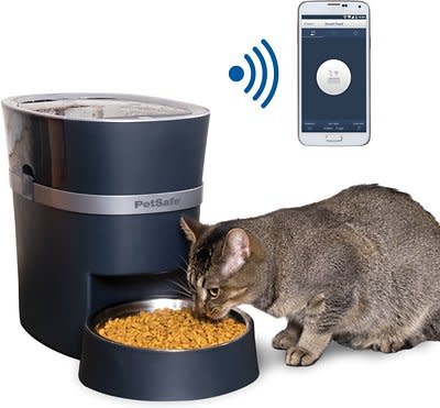 PetSafe Smart Feed 2.0 Automatic Dog & Cat Feeder, Blue