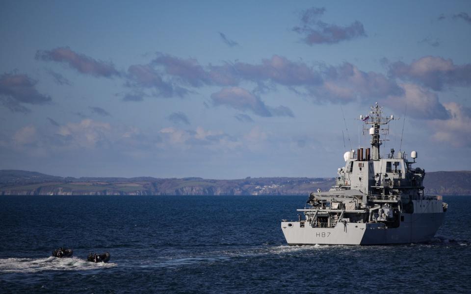 Offshore patrol vessels are heading to Jersey - LPhot Phil Bloor/Royal Navy