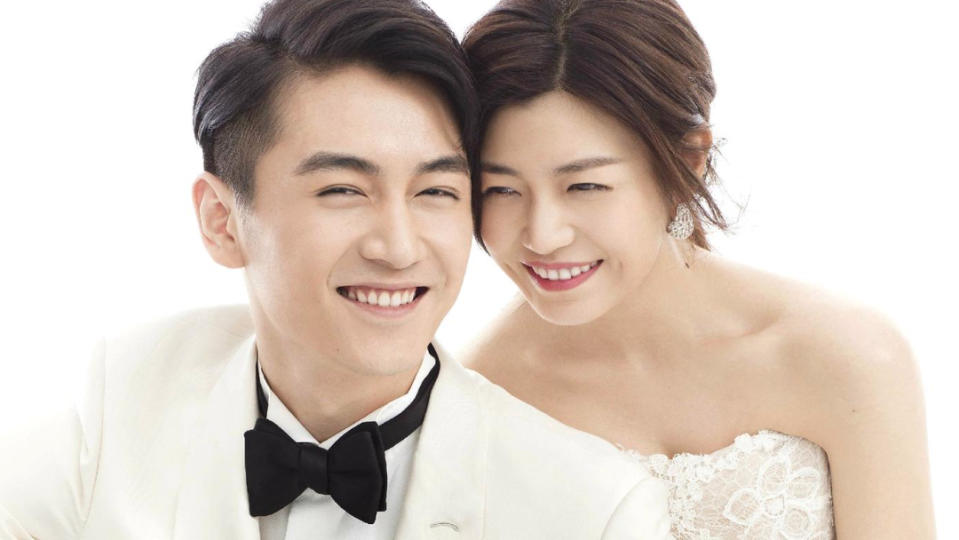 陳妍希與陳曉在2016年結婚，同年生兒子小星星。翻攝微博