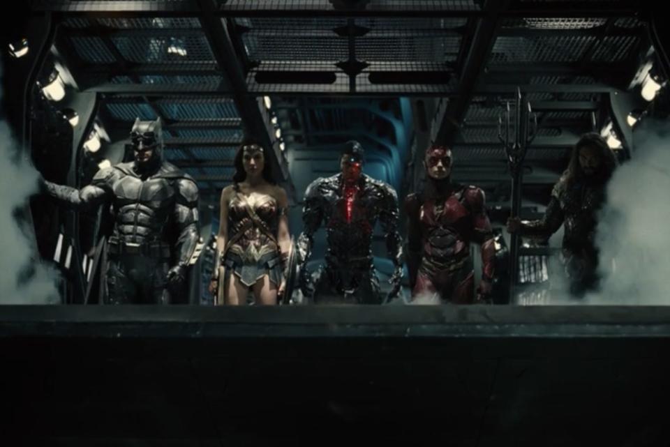 justice league group shot