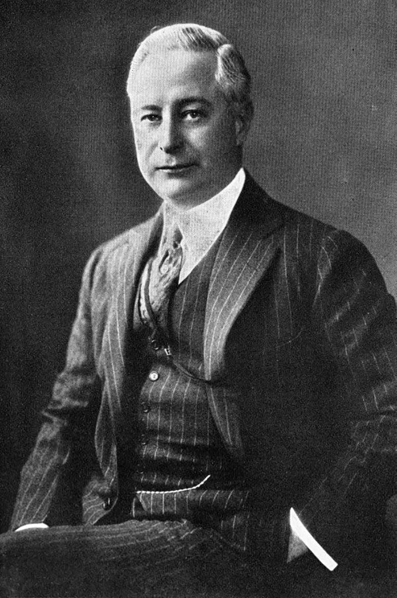 Barron Collier at 50 in 1923 when his county was established.