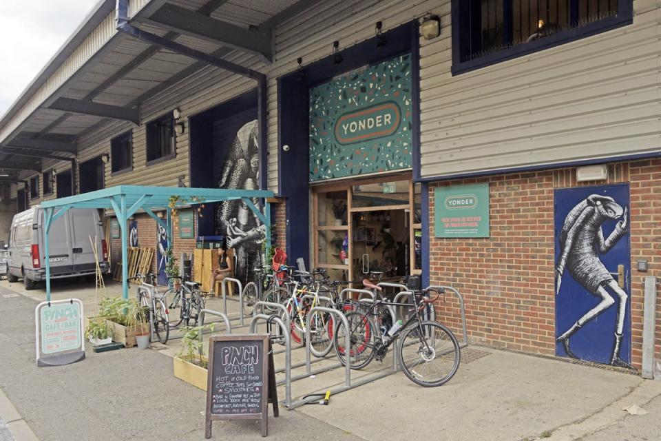 Yonder climbing centre on Hooker’s Road has a superlative cafe (Daniel Lynch)