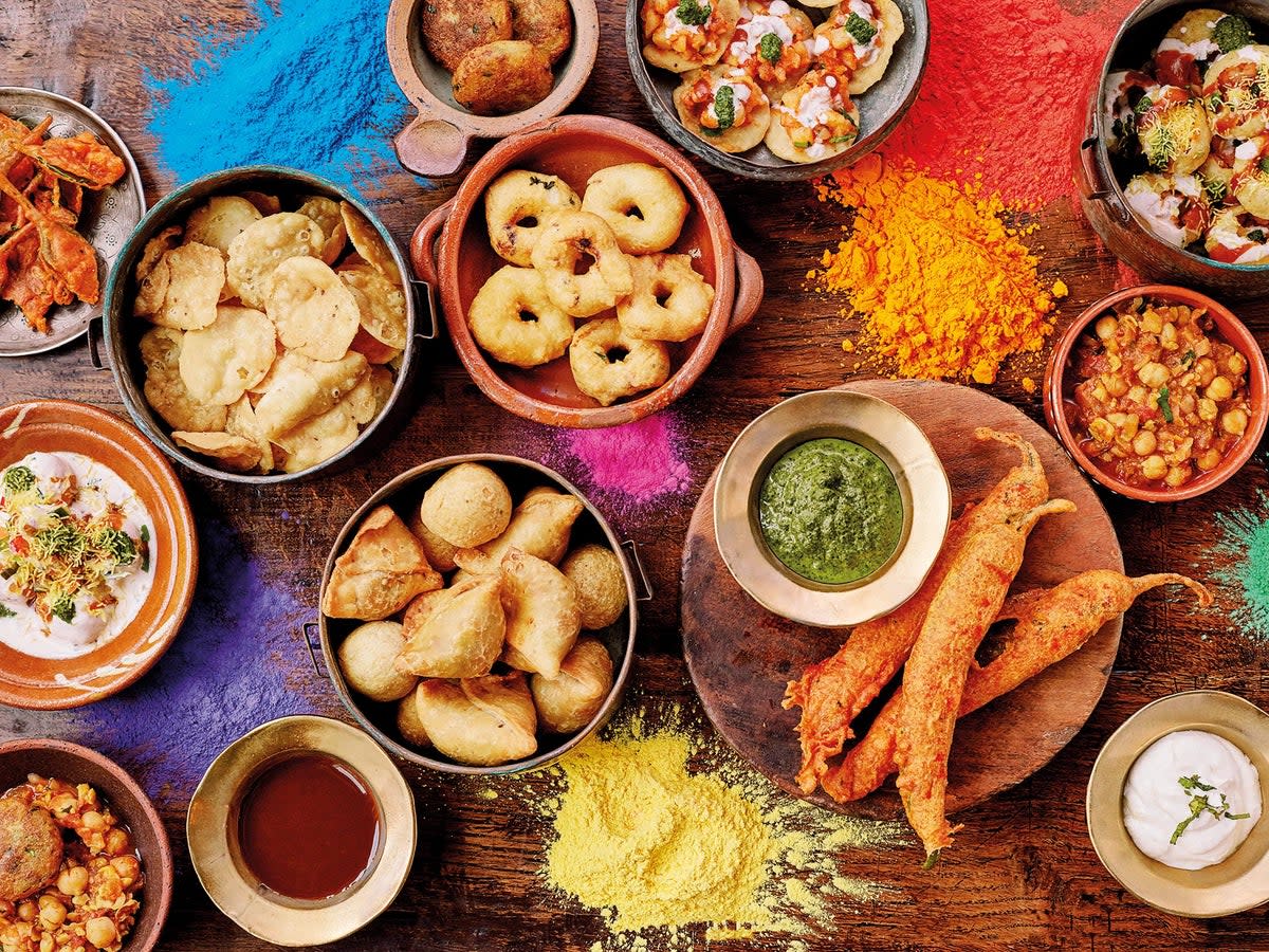 The festival of colour... and incredibly tasty food  (Vivek Singh/The Cinnamon Collection)