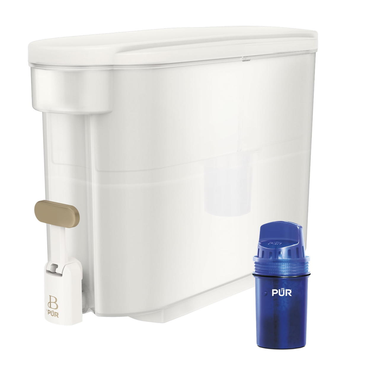 <p><a href="https://go.redirectingat.com?id=74968X1596630&url=https%3A%2F%2Fwww.walmart.com%2Fip%2FBeautiful-by-PUR-30-Cup-Dispenser-Water-Filtration-System-Filter-Included-White-Icing-PDS1820W%2F1673143285&sref=https%3A%2F%2Fwww.womansday.com%2Flife%2Fg60458418%2Fbest-eco-friendly-sustainable-gifts%2F" rel="nofollow noopener" target="_blank" data-ylk="slk:Shop Now;elm:context_link;itc:0;sec:content-canvas" class="link rapid-noclick-resp">Shop Now</a></p><p>30-Cup Dispenser Water Filtration System </p><p>walmart.com</p><p>$43.02</p><span class="copyright">PUR</span>