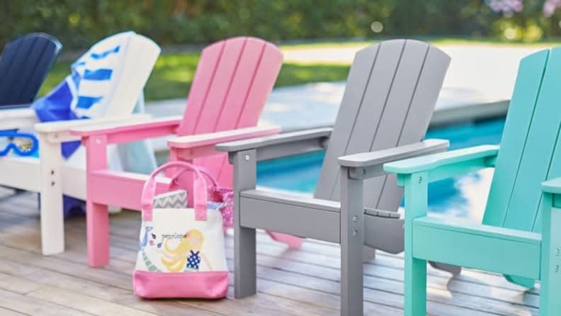 Mommy see, Mommy do. You've got one, so your kids will want these Adirondack chairs, too.
