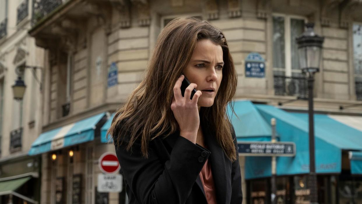 the diplomat keri russell as kate wyler in episode 108 of the diplomat cr alex baileynetflix © 2023