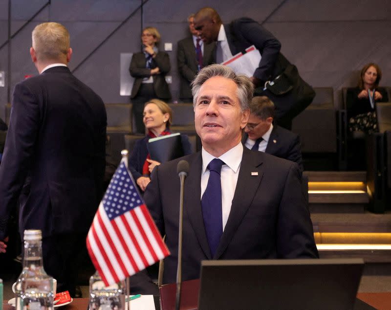 FILE PHOTO: NATO Foreign Ministers meeting in Brussels