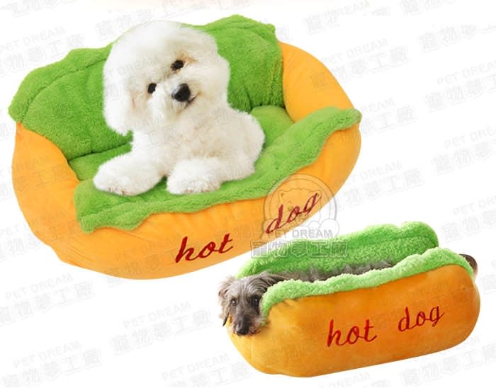 【寵物夢工廠】寵物熱狗窩-L號，原價1380元，限時特價690元。（圖取自Yahoo奇摩購物中心）