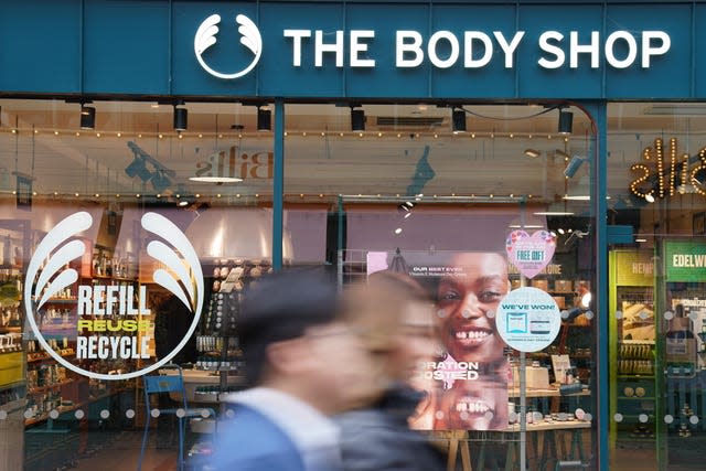 The Body Shop administration