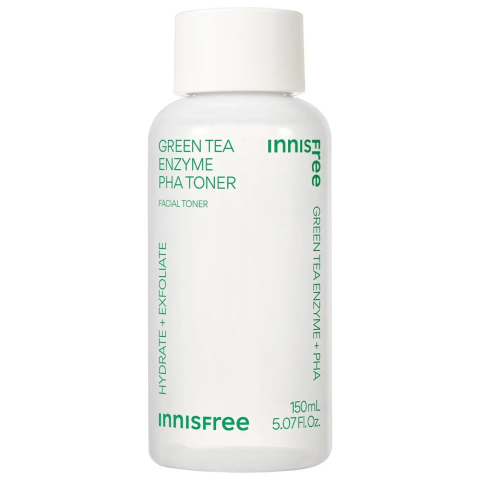 innisfree Green Tea Enzyme 7% PHA Gentle Exfoliating Toner