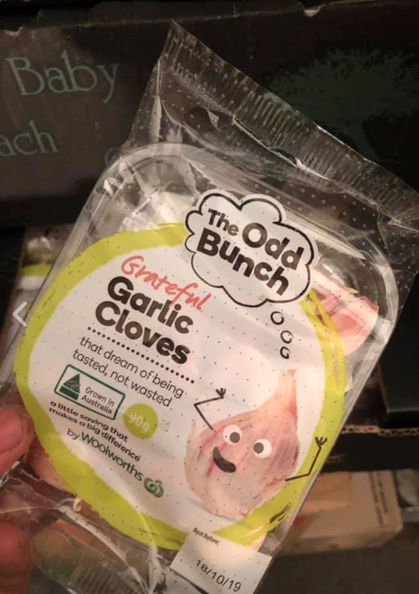 Woolworths The Odd Bunch Garlic Cloves