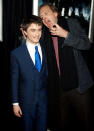 <p>Premiere: Daniel Radcliffe and Ralph Fiennes at the NY premiere of Warner Bros. Pictures' Harry Potter and the Goblet of Fire - 11/12/2005 Photo: Dimitrios Kambouris, Wireimage.com</p>